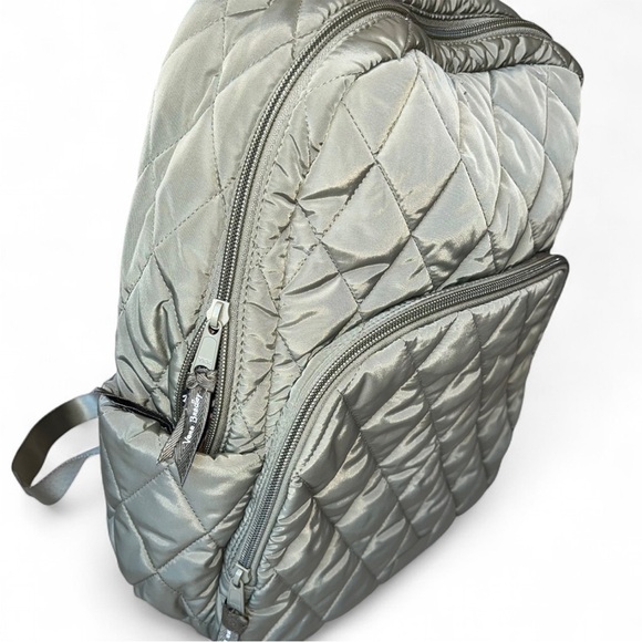Vera Bradley Green Quilted Backpack main image 3